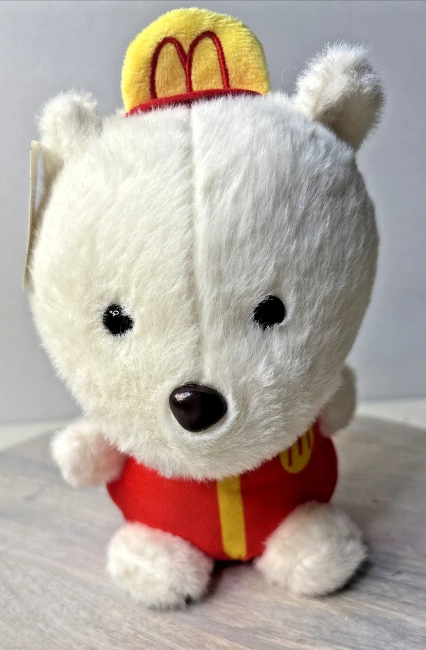 Vintage McDonald's Uniform Teddy Bear Plush